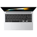 Laptop Samsung Galaxy Book4 15.6" Core 7 150U 16GB RAM 512GB SSD Plateada W11 Home Teclado Inglés
