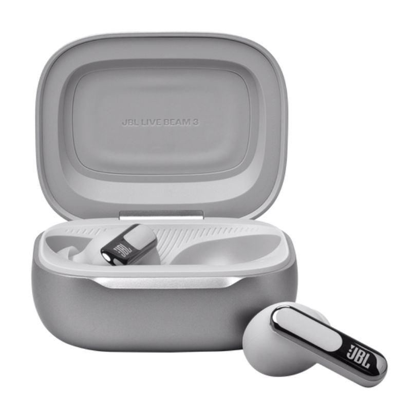 Audífonos In-Ear JBL Live Beam 3 True Wireless con Estuche Inteligente y Cancelación de Ruido.