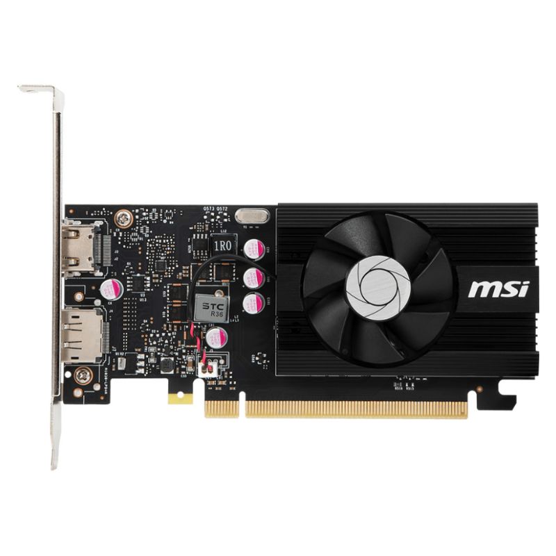 Tarjeta de Video 4GB DDR4 MSI GeForce GT 1030 4GD4 LP OC PCIe 3.0