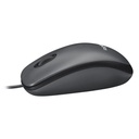 Mouse Alámbrico Logitech Óptico M100 1000DPI Gris