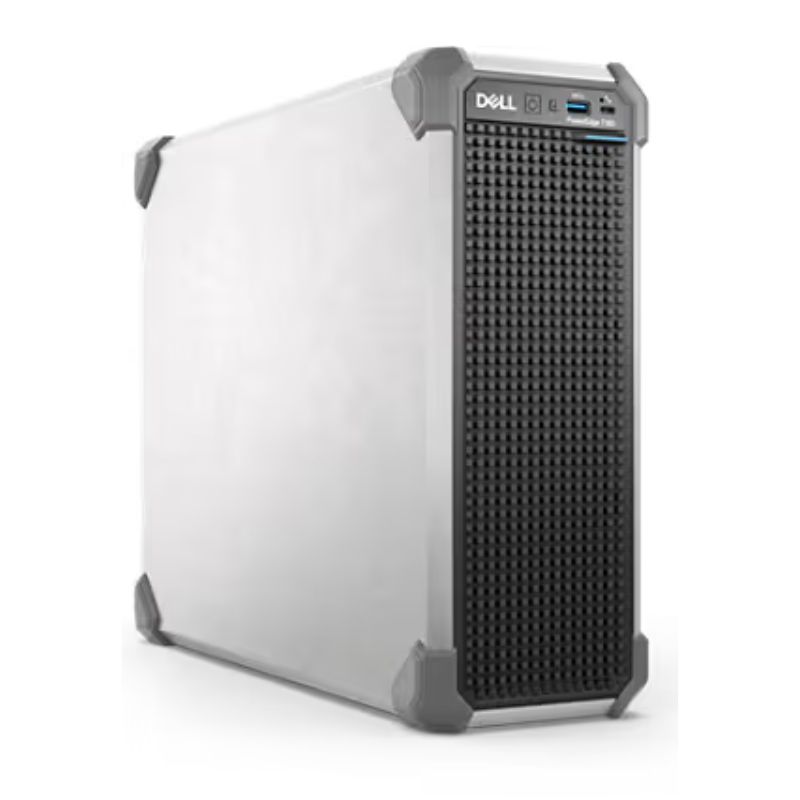 Servidor Dell PowerEdge T160 Intel Xeon 6333P 16GB RAM 2TB HDD PERC H355 IDRAC 9 Básico 300 Watts 1 año Garantía ProSupport NBD