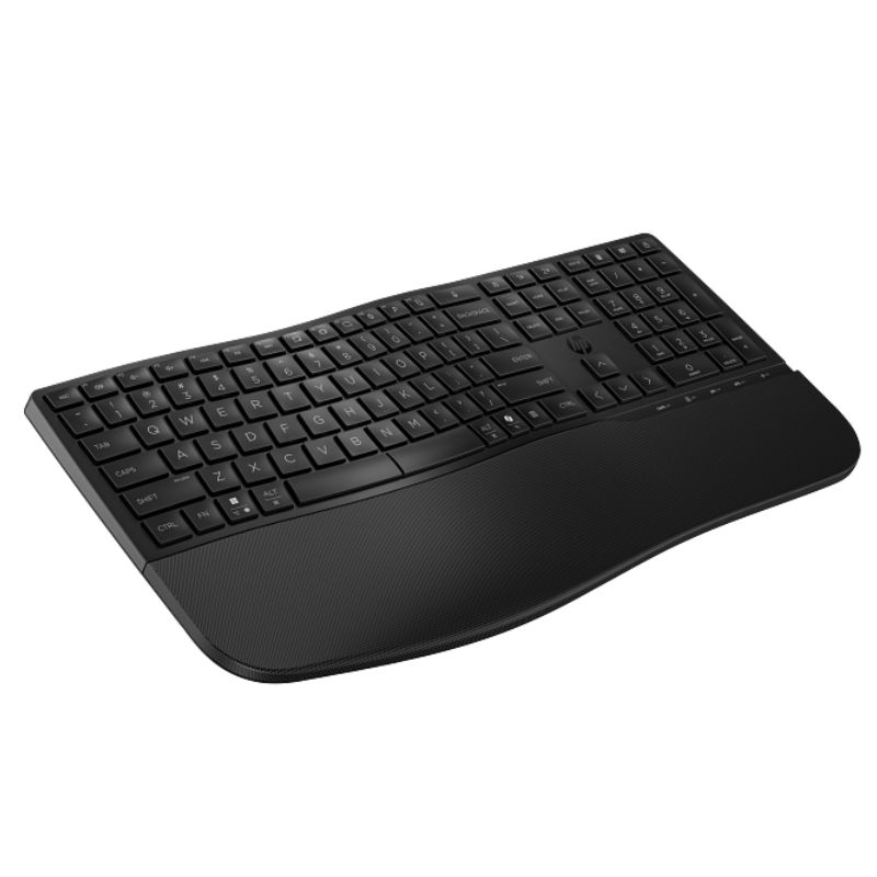 Teclado inalámbrico dual-mode HP 680 Comfort ergonómico español negro