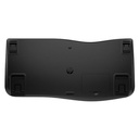 Teclado inalámbrico dual-mode HP 680 Comfort ergonómico español negro