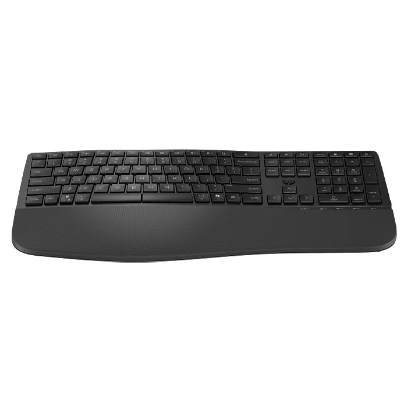 Teclado inalámbrico dual-mode HP 680 Comfort ergonómico español negro