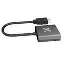Adaptador Xtech HDMI a VGA XTC-384 Macho-Hembra Negro