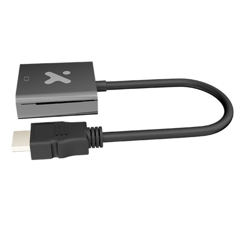 Adaptador Xtech HDMI a VGA XTC-384 Macho-Hembra Negro