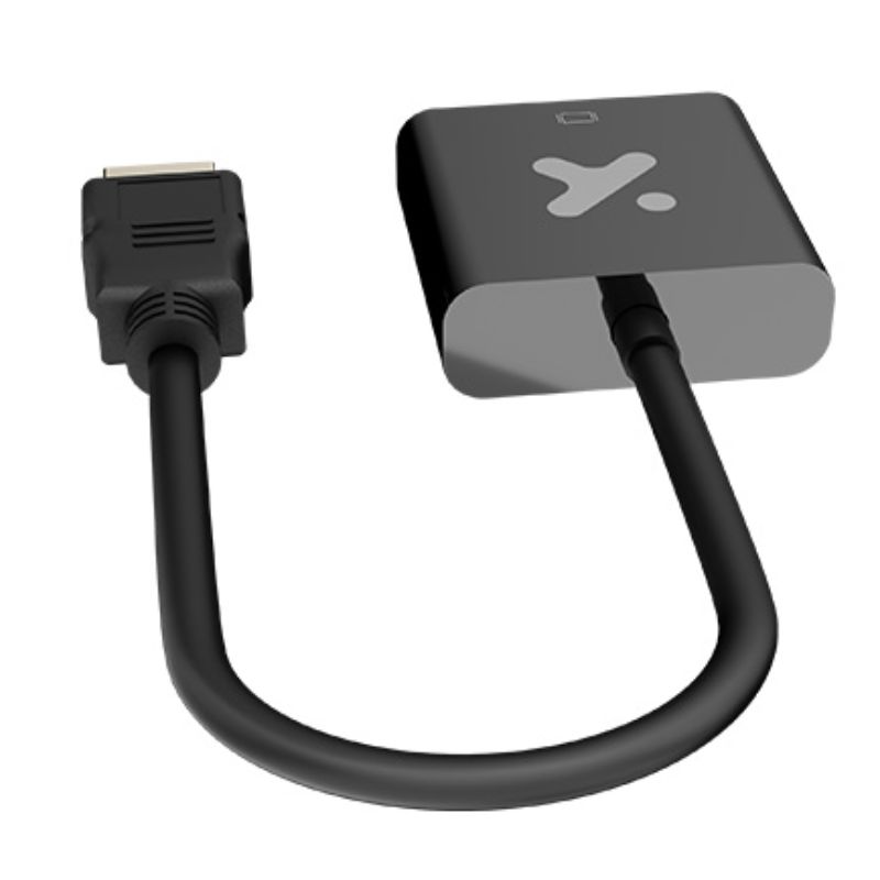 Adaptador Xtech HDMI a VGA XTC-384 Macho-Hembra Negro