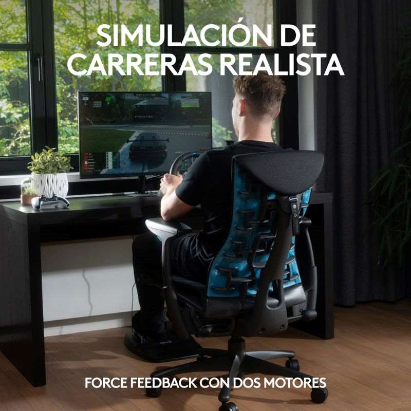 Volante de Carreras y Pedales Logitech G29 Driving Force para PlayStation y PC