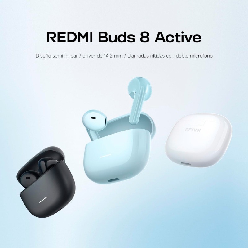 Audífonos Xiaomi In-Ear Redmi Buds 8 Active Blanco