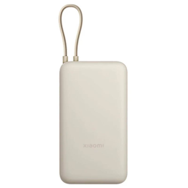 PowerBank Xiaomi Cable Integrado 20000mAh USB/USB-C Beige