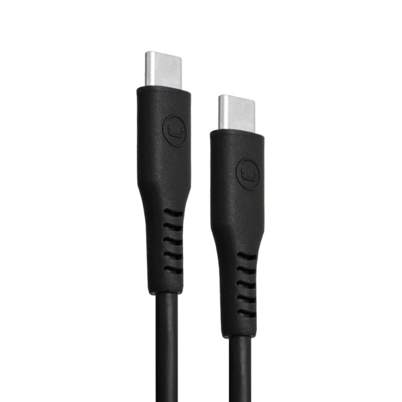 Cable USB-C a USB-C Unno Tekno CB4075BK 1.5 Metros Negro