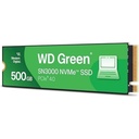 Unidad SSD M.2 2280 WD Green SN3000 500 GB NVMe PCIe Gen4 x4 Western Digital