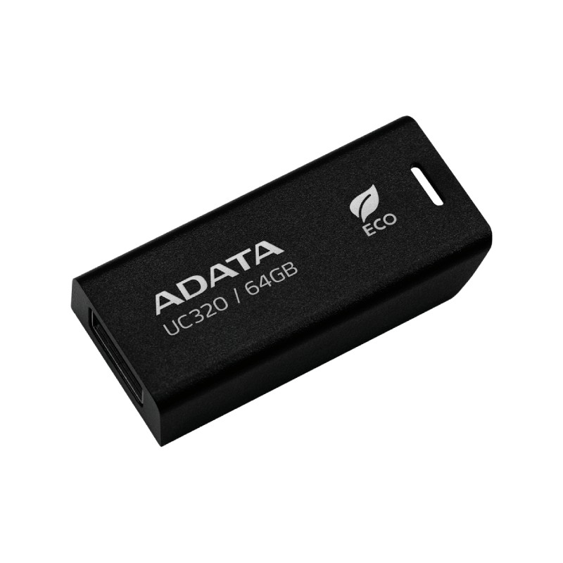 Memoria USB ADATA 64 GB UC320 USB 2.0 Negro