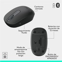 Teclado y Mouse Inalámbrico Logitech MK250 Bluetooth Negro Español 