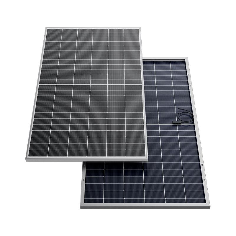 Combo Aire acondicionado PowerBox de 12,000BTU + Panel solar HiTek 600W + Brackets HiTek para techo inclinado