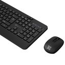 Teclado y Mouse Inalámbrico Klip Xtreme Encourage USB Negro Español