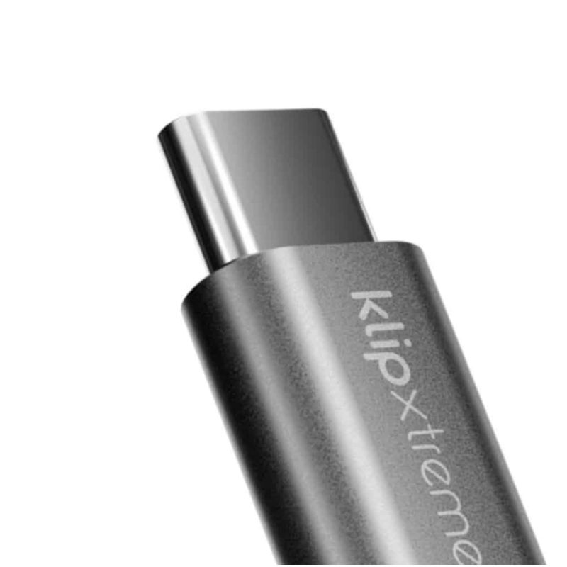 Cable USB-C a USB-C Klip Xtreme KAC-750-6FT 1.8 Metros Negro
