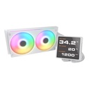 Enfriador Liquido 240mm Cougar Poseidon Vistek Pro ARGB 240 Blanco