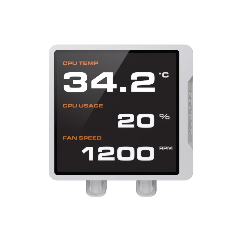 Enfriador Liquido 240mm Cougar Poseidon Vistek Pro ARGB 240 Blanco