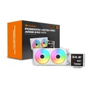 Enfriador Liquido 240mm Cougar Poseidon Vistek Pro ARGB 240 Blanco