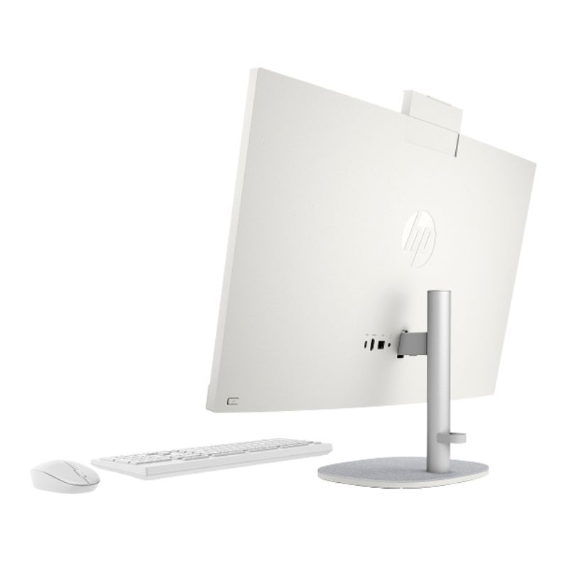 Computadora AIO HP 27-CR0252LA 27" AMD Ryzen 5 7520U 16GB RAM 512GB SSD AMD Radeon W11 Home Blanco Teclado Español