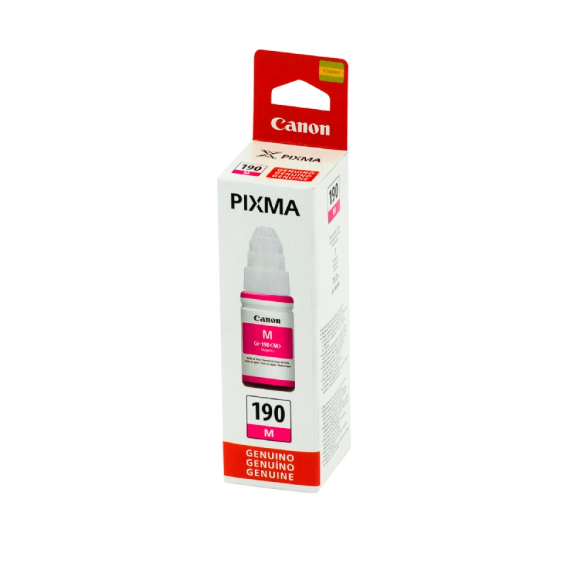 Botella de Tinta Canon GI-190M Magenta 70ml