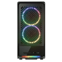 Case Gaming Cougar DUOAIR RGB Media Torre ATX Negro (Sin Fuente)
