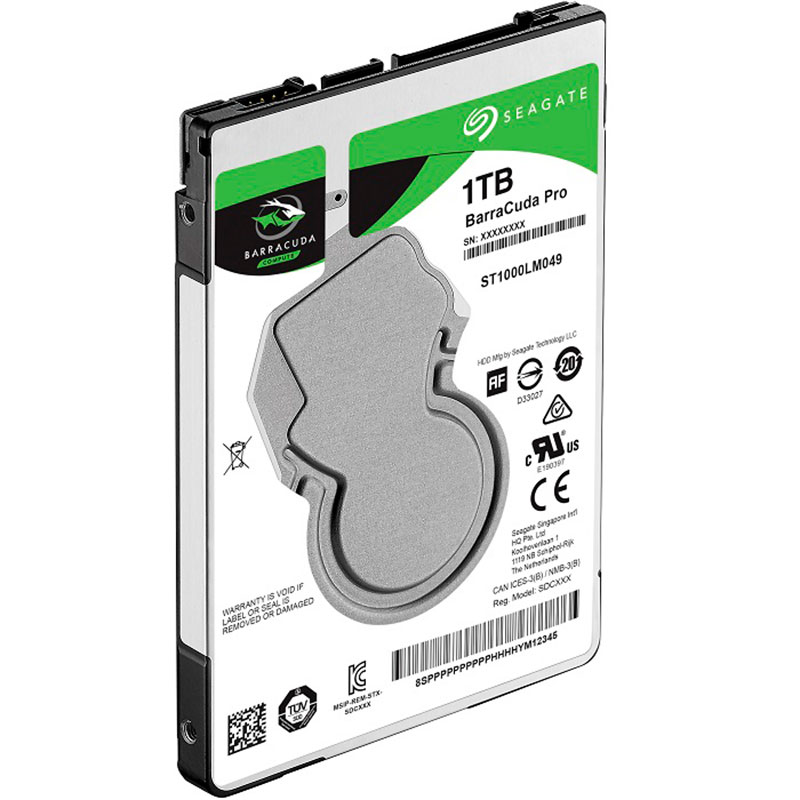 Disco Duro 2.5" 1TB Seagate BarraCuda Pro 7200RPM