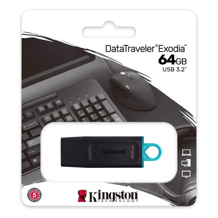 Memoria USB Kingston 64GB 3.2 DTX