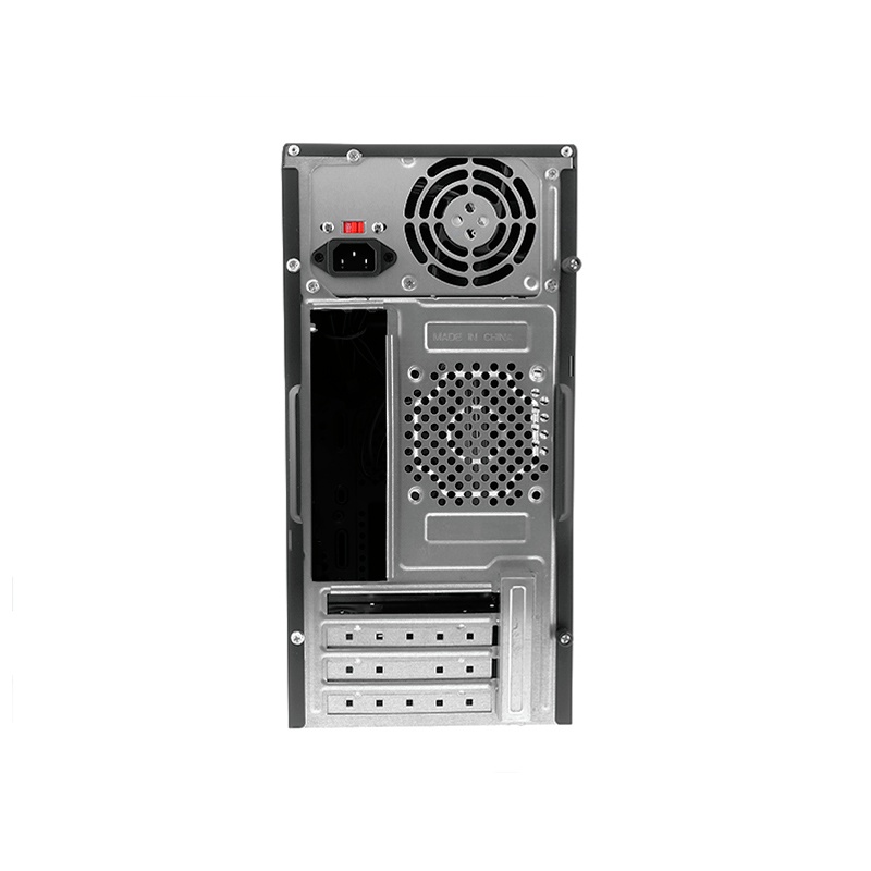Case Xtech Micro Torre XTQ-100 con Fuente de Poder 500W Negro