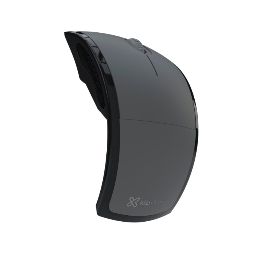 Mouse Inalámbrico Klip Xtreme Lightflex Óptico 1000DPI Gris
