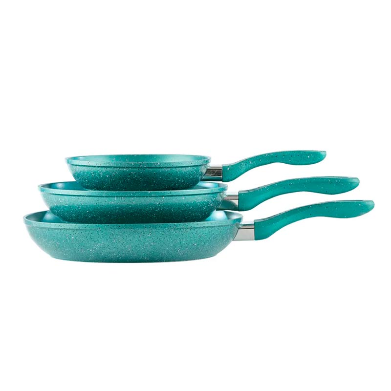 Juego de Sartenes Picca Gravina 3 Piezas Turquesa