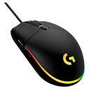 Mouse Gaming Logitech G203 LIGHTSYNC Óptico 8000DPI 6 Botones Negro