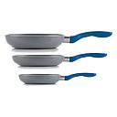 Juego de Sartenes Picca Bari 3 Piezas Mármol Gris