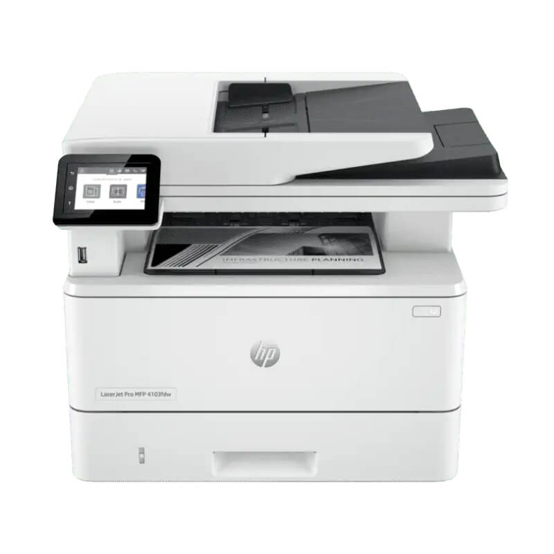 Impresora HP LáserJet Pro Multifuncional 4103fdw USB Ethernet Wi-Fi Bluetooth