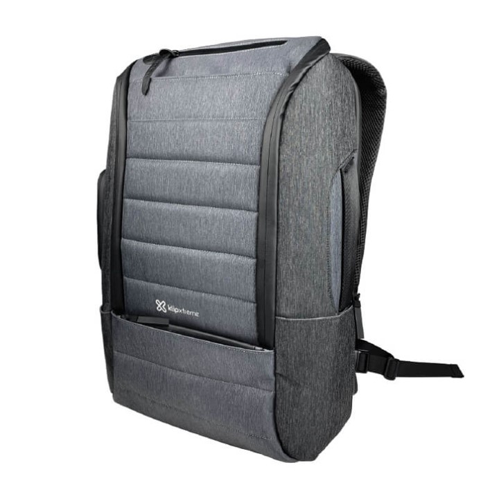 Mochila 15.6" Klip Xtreme Kruiser con Puerto de Carga USB Gris
