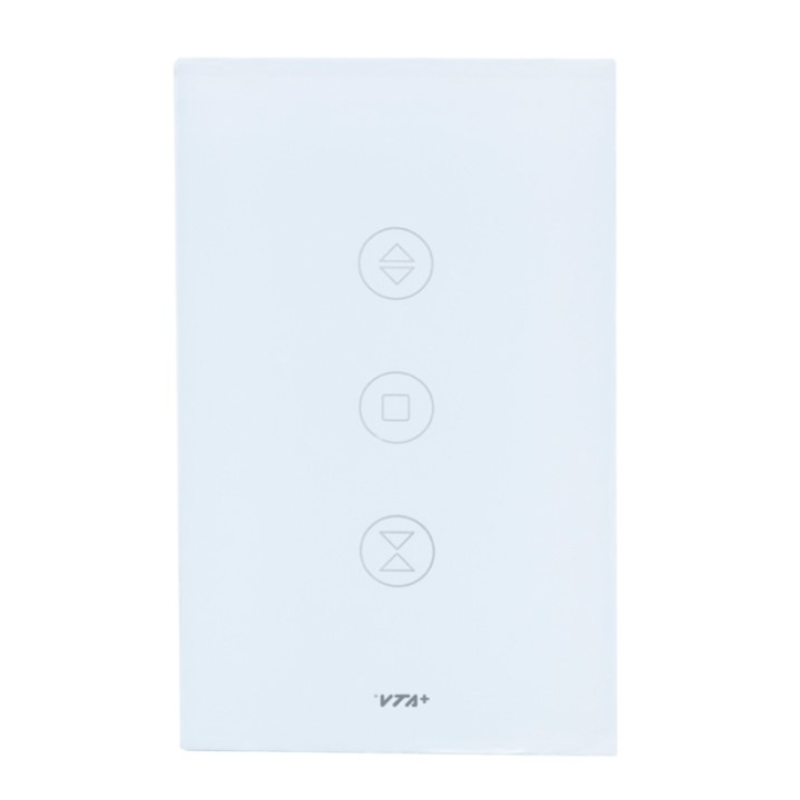 Interruptor Inteligente para Cortinas VTA Connect IOT Touch Smart Home Wi-Fi