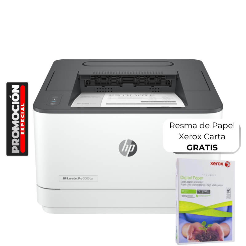 Impresora HP LaserJet Pro 3003dw Monocromática Wi-Fi