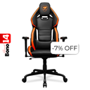 Silla Gaming Cougar HotRod Negro Naranja