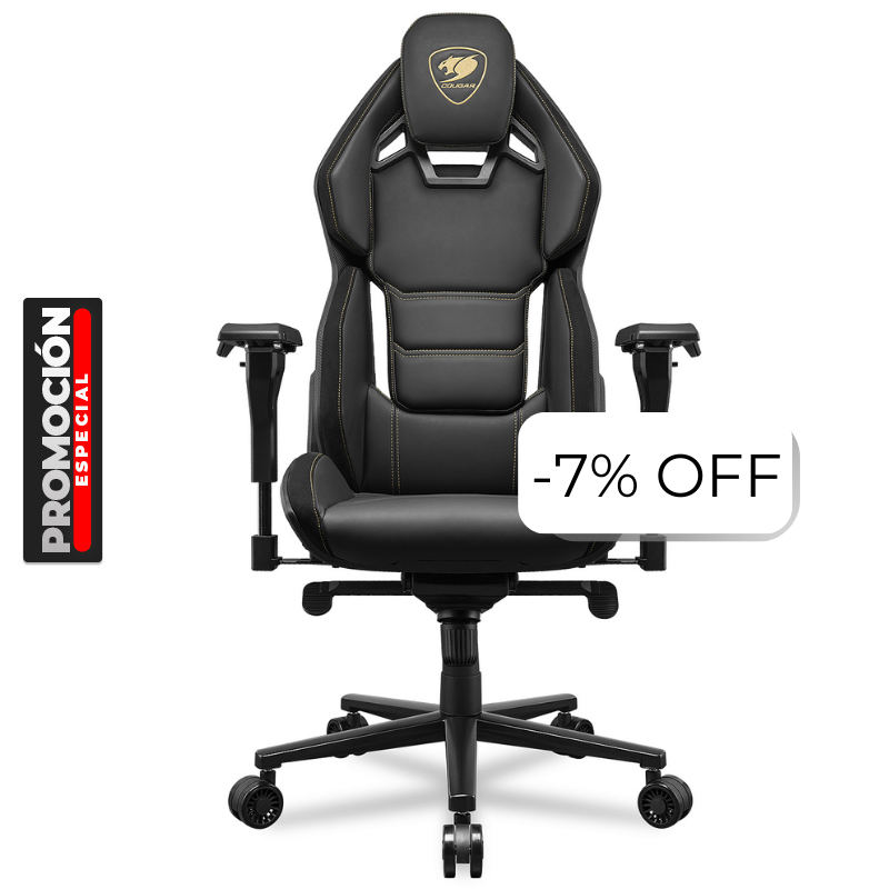 Silla Gaming Cougar HotRod Royal Negro