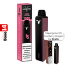 Vape Electronico Ignite V15 1500 Puffs Nic 5g Lychee