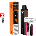 Vape Electronico Ignite V15 1500 Puffs Nic 5g Orange Ice