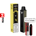 Vape Electronico Ignite V15 1500 Puffs  Nic 5g Lemon Ice