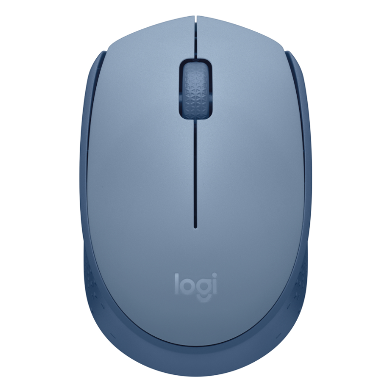 Mouse Inalámbrico Logitech M170 Óptico 1000DPI Celeste