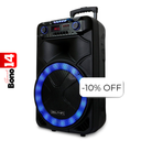 Bocina Dolphin SP-1500RBT Party Speaker 15" Bluetooth 3100W Negro