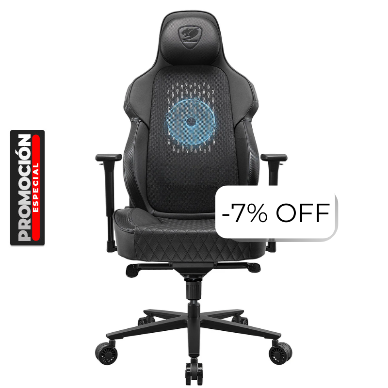 Silla Gaming Cougar NxSys Aero Negro