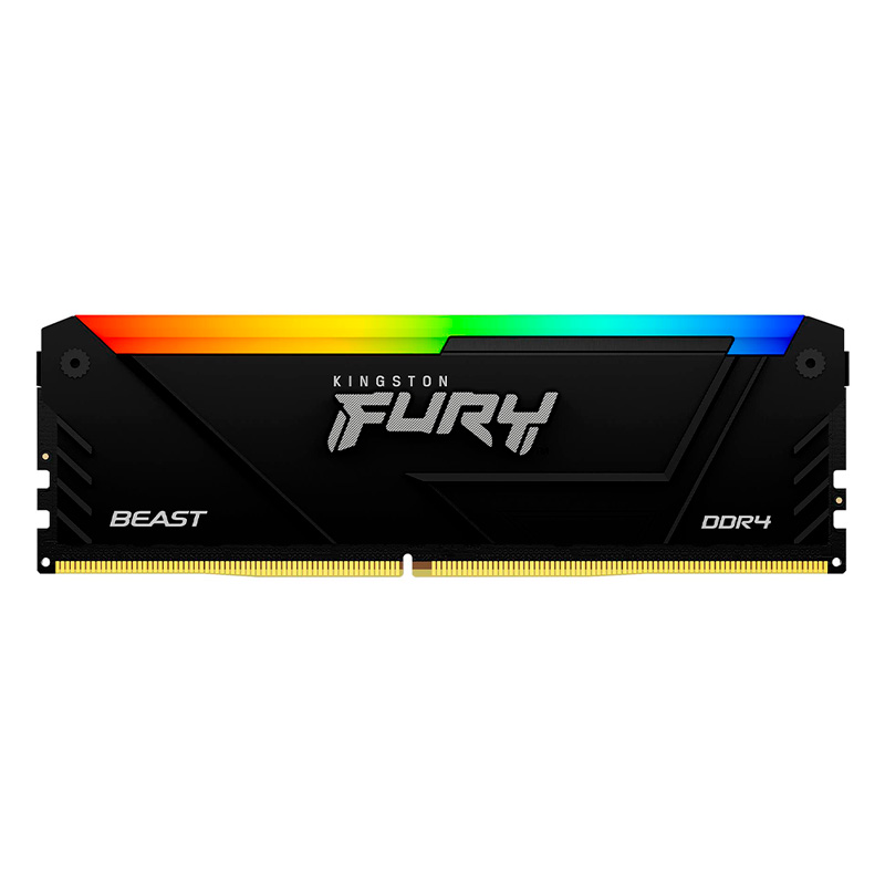 Memoria RAM DDR4 DIMM 8GB Kingston Fury Beast RGB 3200MHz CL16