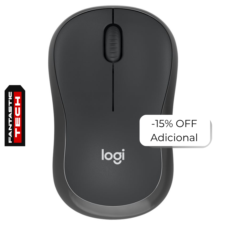 Mouse Inalámbrico Logitech M240 4000DPI Negro