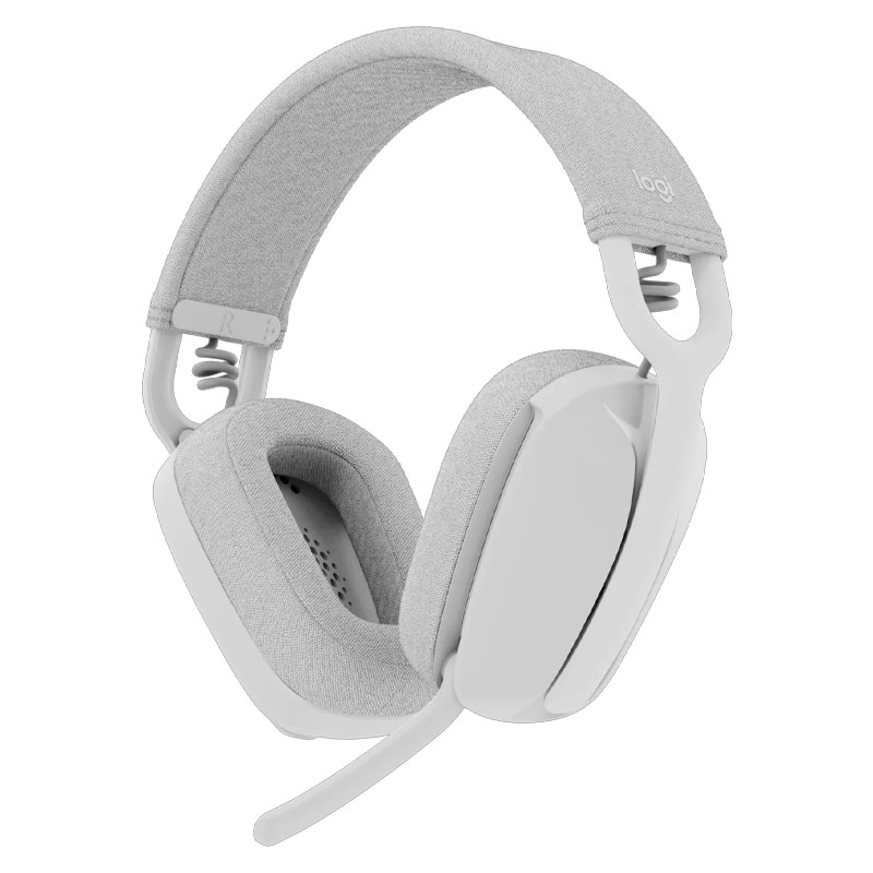 Audífonos tipo Headset Logitech Zone Vibe 100 Inalámbricos USB- C con Micrófono Blanco