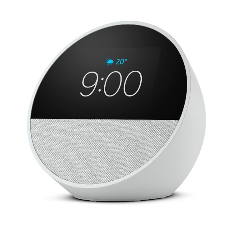Bocina Inteligente Amazon Echo Spot Smart Blanca Con Alexa